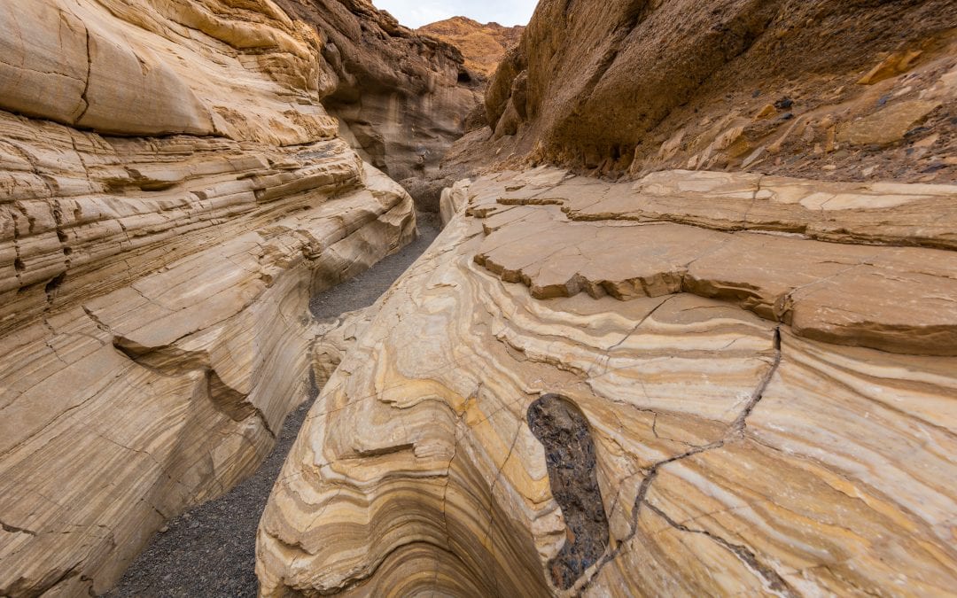 Hiking Mosaic Canyon Death Valley